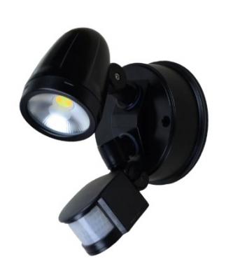 VACCUS Polycarbonate Spotlight with Sensor Black